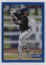 2021 Bowman Heritage Prospects Blue Chrome Refractor 88/99 Yiddi Cappe #160 13kb