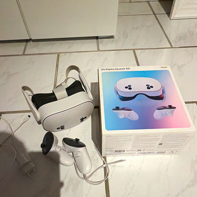 Meta Quest 3S Standalone VR-Headset 128 GB Weiß inkl. Controller EU-Netzteil
