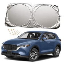 XHRING Windshield Sun Shade for Mazda CX5/CX-5 2013-2025 2026 CX30/CX-30 2020