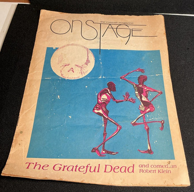 Onstage Concert Magazine Grateful Dead May 1977 Volume 1 Issue 1