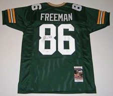 PACKERS Antonio Freeman signed custom green jersey w/ #86 JSA COA AUTO Autograph