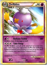 Pokemon Card - Drifblim 12/90 HGSS Undaunted 2010 Rare Lightly Played