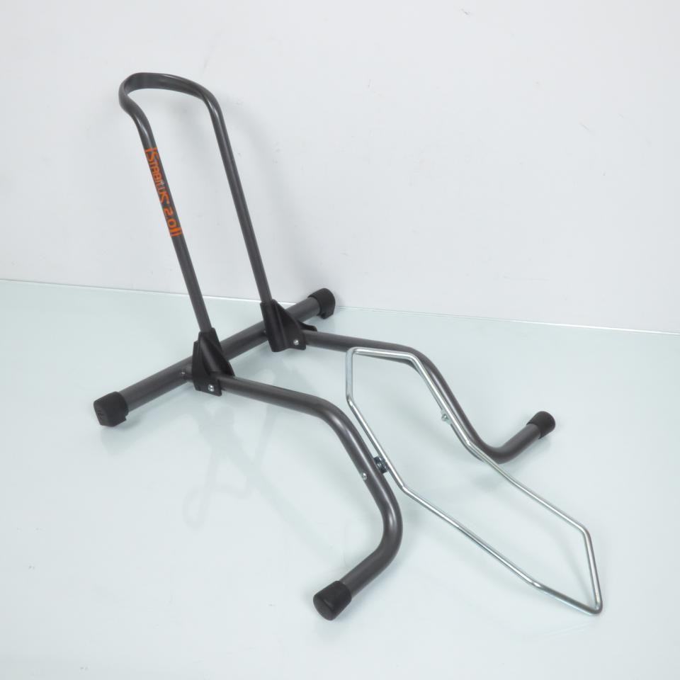 Stabilus 2.0 support vélo pliable gris anti-basculement roue avant
