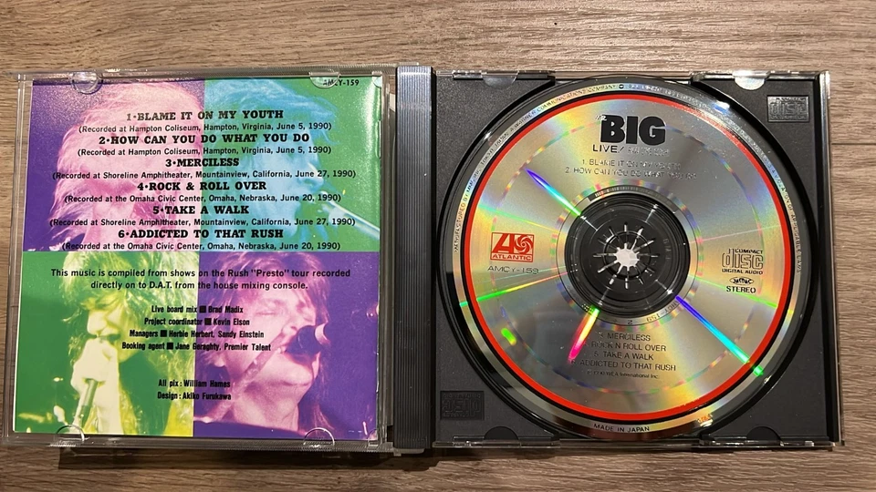 Mr.Big - Live! Raw Like Sushi CD - Bild 4 von 4