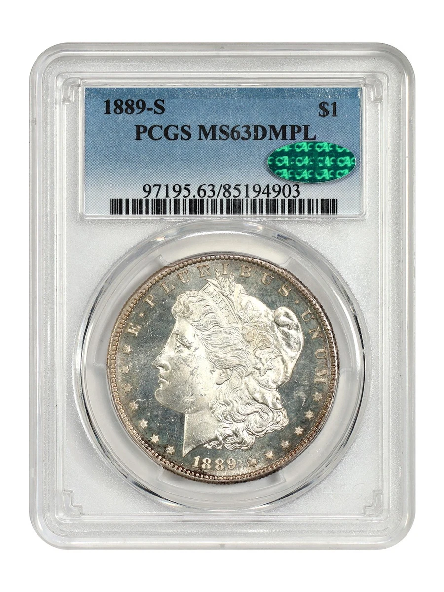 1889年 $1 銀貨 PCGS MS63 MS 63 Graded 1889 Year Morgan US Dollars (1878-1921) for sale | eBay