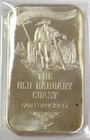 BARBARY COAST CA SILVER 1 OZ 999 FINE MAMMY PLEASANTS HOUSE OF PLEASURE ART BAR