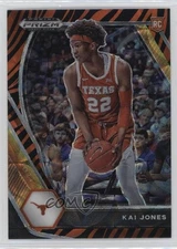 2021 Panini Prizm Draft Picks Variation Choice Tiger Stripes Kai Jones Rookie RC