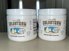 2x Legendairy Milk Colostrum Supplement Chewable Tablet Vanilla Flavored 60 Ct
