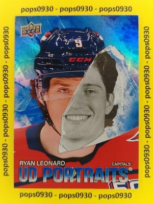 Ryan Leonard, Washington Capitals, 2026, Upper Deck Series II, UD Portraits