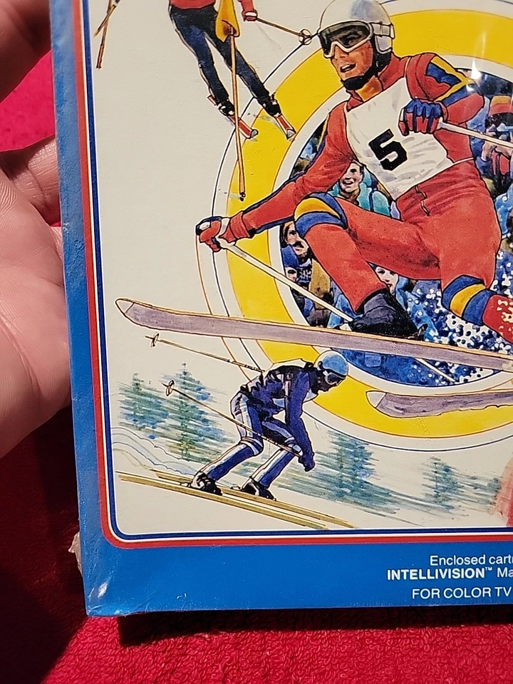 NOS Factory Sealed SKIING Intellivision Mint A+ RARE Video Game Early Version - Image 2 of 4