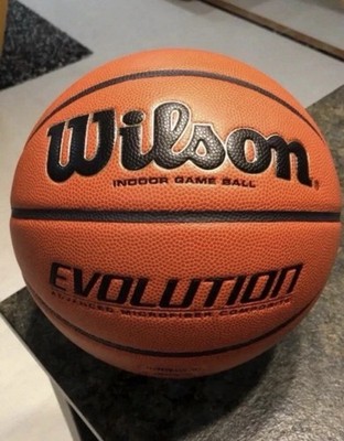WILSON Men's Evolution Game Basketball Official Size (29.5'') -  