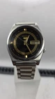 Vintage Seiko 7009 8180 Automatic Stainless Steel Day Date Works