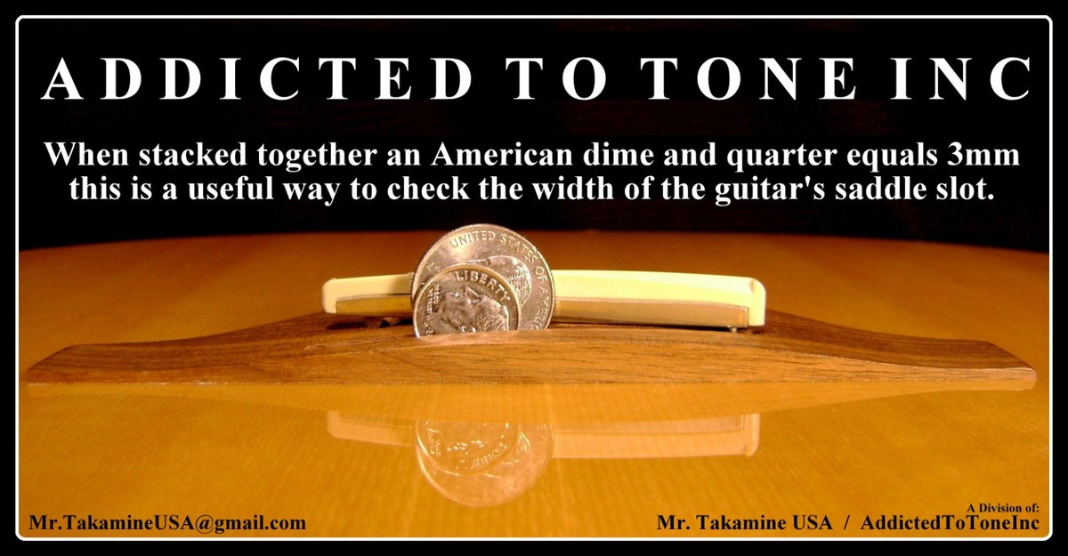 Takamine G Series CP100 Bridge Pickup Assembly with SHIM SET / OEM
