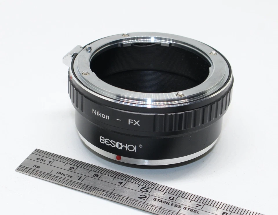 Beschoi Lens Adapter For Nikon F Mount To Fujifilm FX Series Adapter - Image 3 of 3