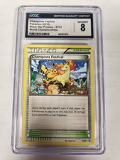 Pokemon Champions Festival 2015 World Championships Promo XY91 CGC 8 ENGLISH on eBay