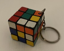 Portachiavi vintage Wonder Cube miniatura puzzle portachiavi portachiavi Rubik