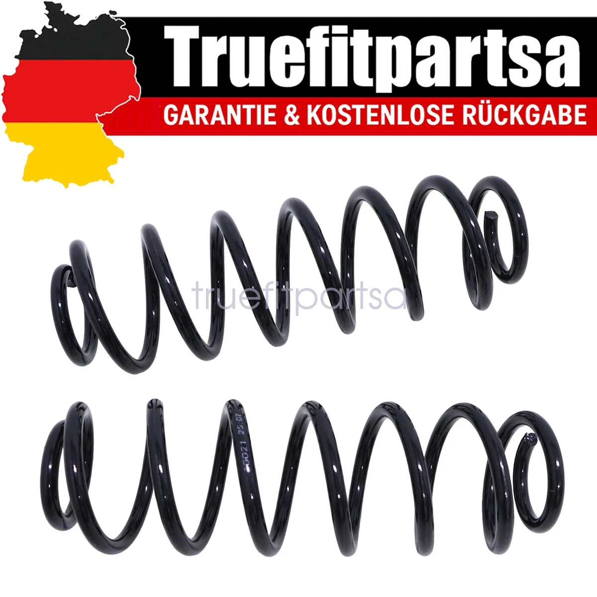 Frankberg – 2 Molle A Vite Per Sospensione Posteriore – Compatibile Con Skoda Octavia II Combi E Superb II Kombi – 1K0511115CT