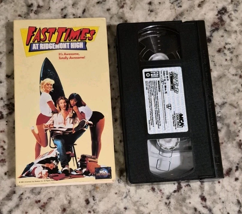 Fast Times at Ridgemont High VHS Tapes for sale - eBay