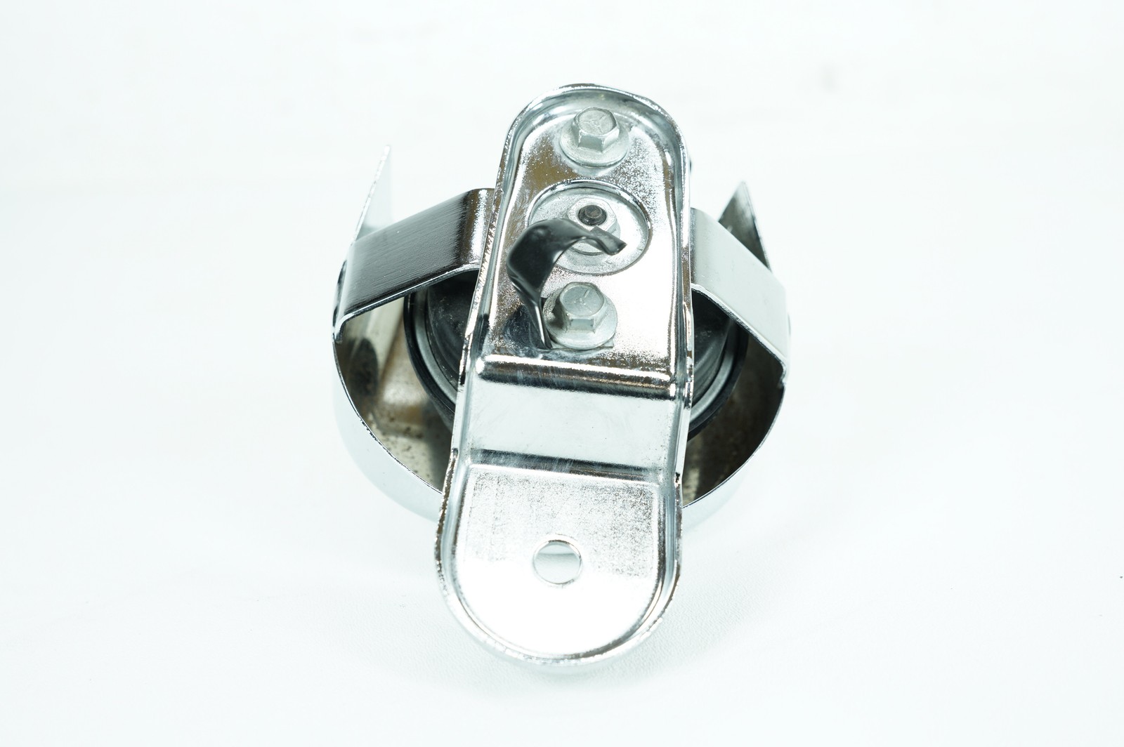 2009 Harley Softail FLSTC Heritage Classic OEM Horn Signal Klaxon Chrome Cover