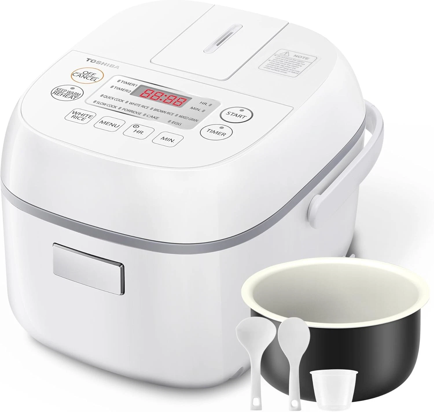 Mini Rice Cooker 3 Cups Uncooked Small Rice Cooker Steamer & Warmer W/ Fuzzy