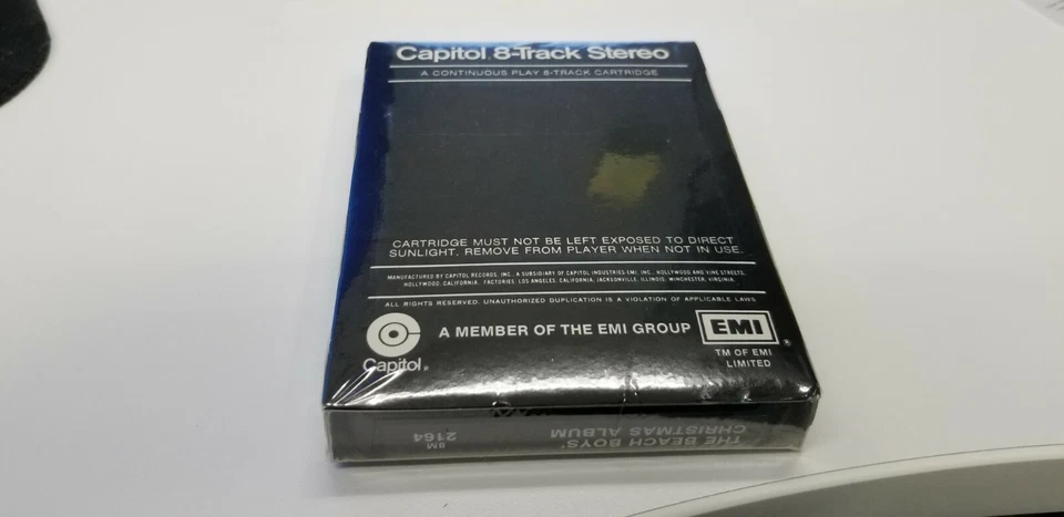 The Beach Boys - Christmas Album 8-Track NOS 1975 SEALED Capitol 8M-2164 NEW Foto 3 de 4