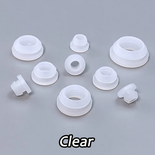 4.5mm-30mm Double Side Silicone Rubber Grommet Plug Bung Cable Wire Protect Bush - Picture 14 of 14