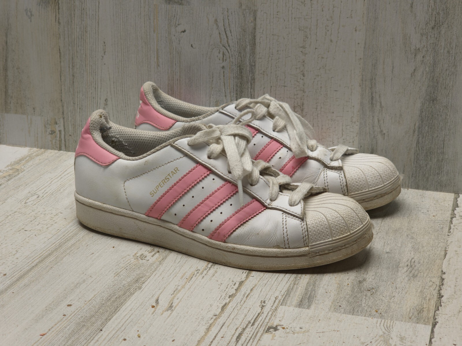 SAOLA Sneakers casual Adidas Superstar S81019 bianche da uomo taglia 51⁄2
