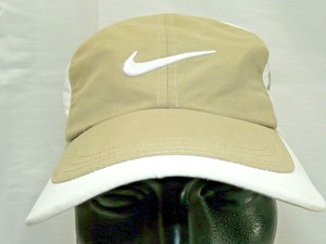 tan nike golf hat