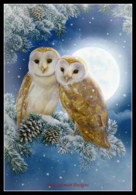 Chart Xstitch DIY Needlework - Counted Cross Stitch Patterns - Owl 6