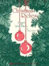 ARLETTA O'HEARN CHRISTMAS RICHES MUSIC BOOK FOR PIANO DUET KJOS NEW ON SALE 