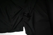 BLACK Mid Weight Stretch Knit Suiting Fabric, 1.32m Wide, Per Half Metre