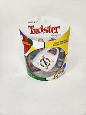 TWISTER mini game CLIP-ON Portable Carabiner Basic Fun doll Spinner NEW