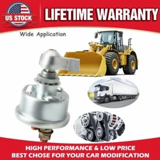 TOP 12V Master Battery Disconnect Switch kill 2post SPST kill cutOff 125Amps US