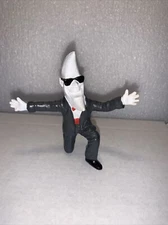 1988 McDonalds Mac Tonight Moonface Guy Figure On Knee