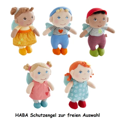 HABA SCHUTZENGEL Holly Matz Oskar Lore Emi Geschenk Geburt Glücksbringer Puppe