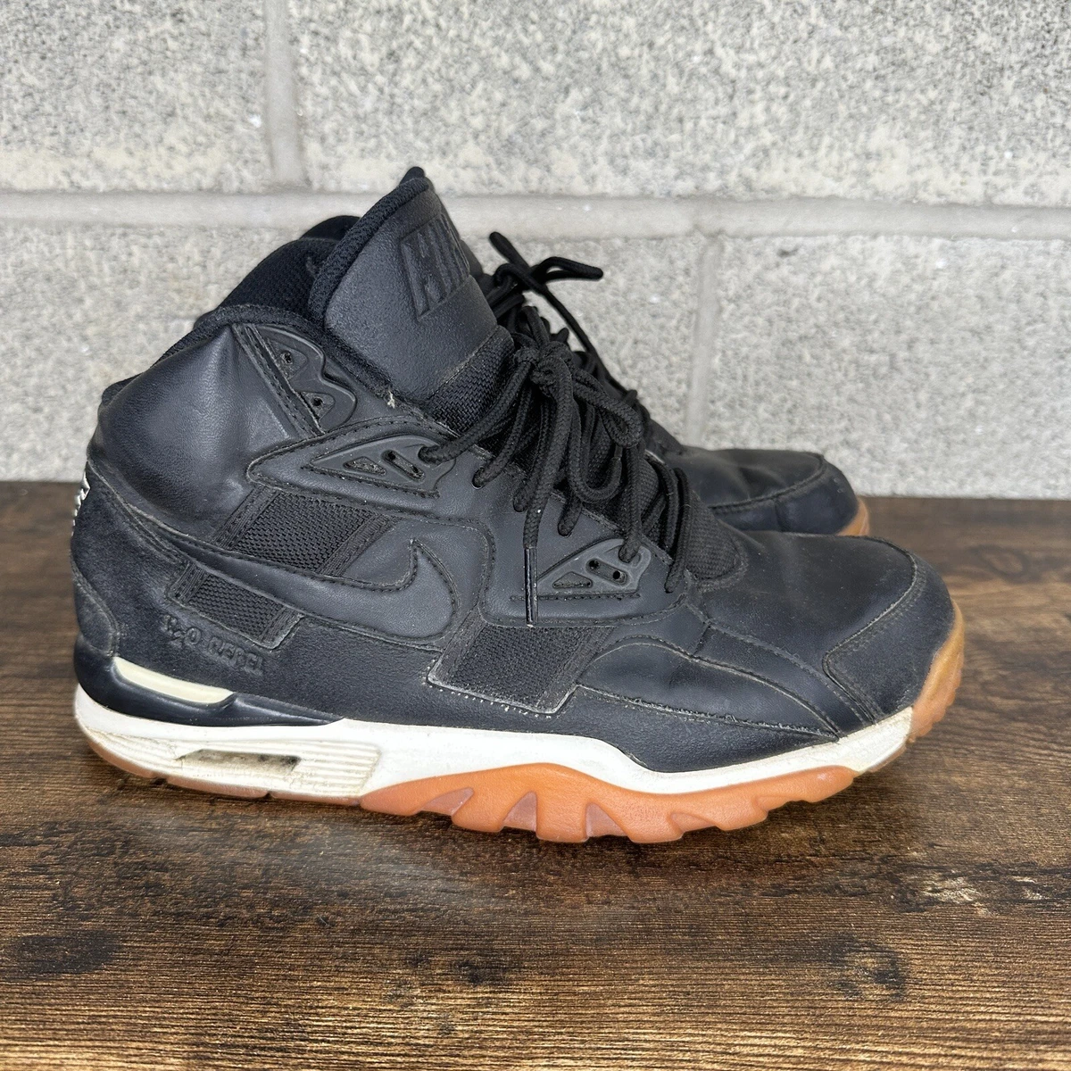 Nike Air Trainer SC AA1120 001 Black Gum Shoes Sneakers Mens Size