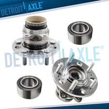 Front Rear Wheel Bearing Hub Kit for 2012 2013 2014 2015 2016 Azera Sportage FWD