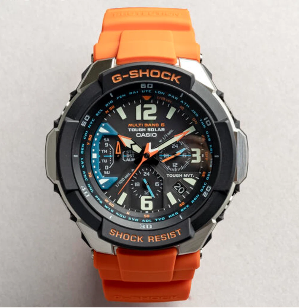 G shock hotsell sky cockpit orange