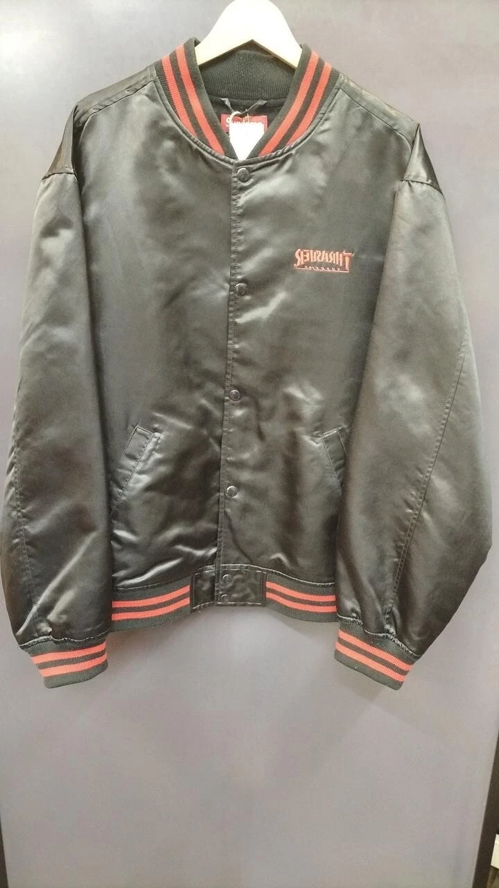veste universitaire supreme thrasher noir taille L