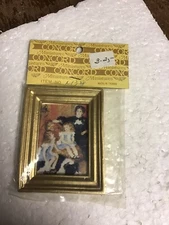 Dollhouse Miniatures Children Picture Frame