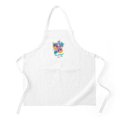CafePress Furby Cell Phone Full Length Cooking Apron (1220277952)