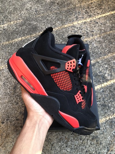 Size 9.5 - Air Jordan 4 Red Thunder | eBay
