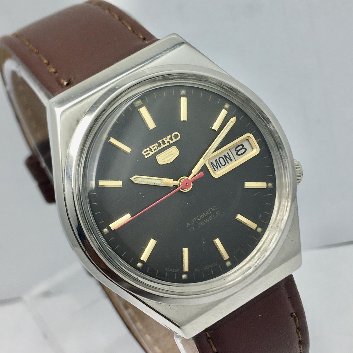 Seiko 5 Automatic 7009-3151 Day/Date Vintage Men's Watch | eBay