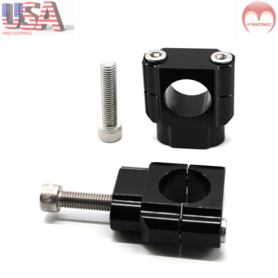 22mm 28mm Motor Bikes CNC Handlebar Handle Fat Bar Mount Clamps Riser Supports