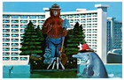 Flippy Marineland of Florida firefighting porpoise St Augustine Florida Postcard