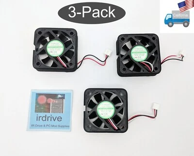 EVERCOOL Lot 3pcs: 50mm x 15mm Cooling Fan for AC Power Adapter/Supply, Electronic System