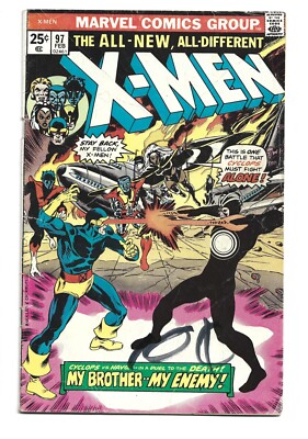 Uncanny X-Men #97, GD/VG 3.0, 1st Eric the Red; 1st Lorna Dane as Polaris; MVS