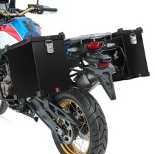Alukoffer Set für Suzuki DR 650 R/RE / RSE Seitenkoffer NB35 schwarz
