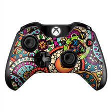 Skins Decal Wrap for Xbox One / One S Controller Ethnic Circles Pattern