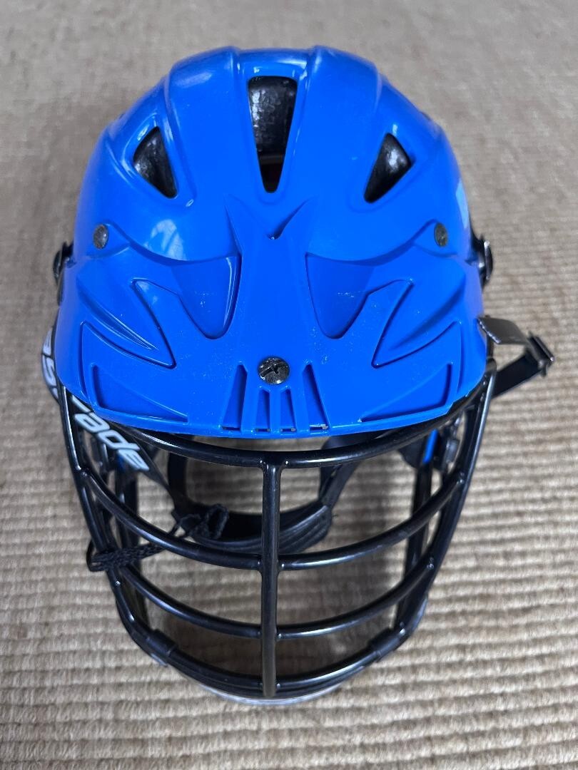 Used Cascade lacrosse helmet eBay